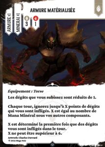 Armure materialisee fr