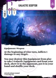 Galactic scepter en