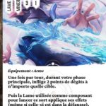 Lame materialisee fr