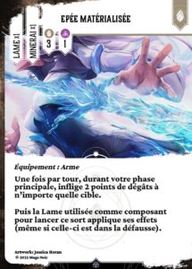 Lame materialisee fr