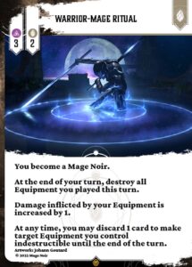 Warrior mage ritual en