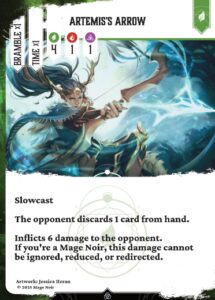 Artemis s arrow en