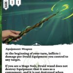 Druid wand en