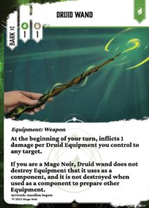 Druid wand en
