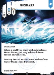Frozen aura en