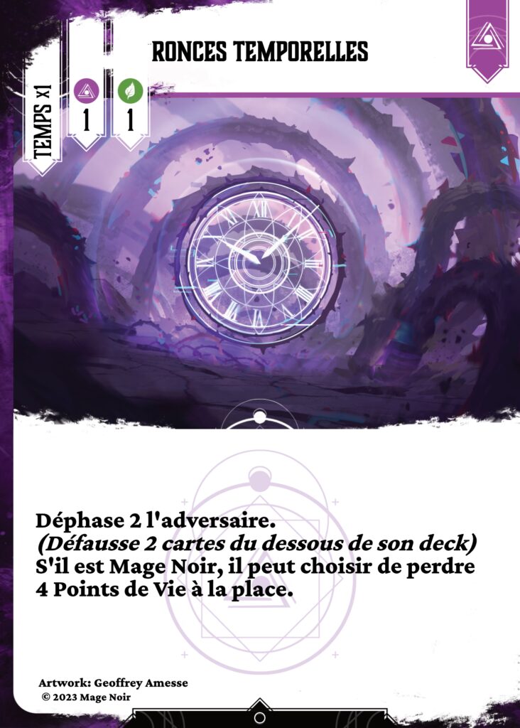 Ronces temporelles fr