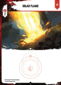 Solar flame en