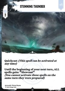 Stunning thunder en