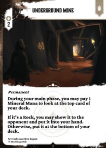 Underground mine en